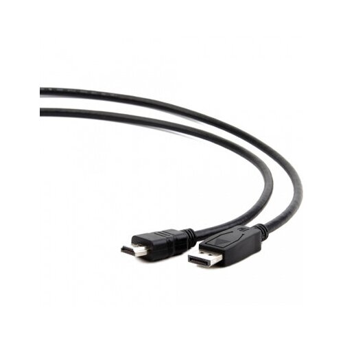 Кабель Display port (m) - HDMI(m) 3.0m черный, экран