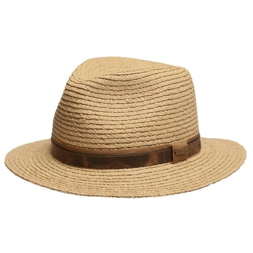 Шляпа федора STETSON 2478522 TRAVELLER RAFFIA, размер 63