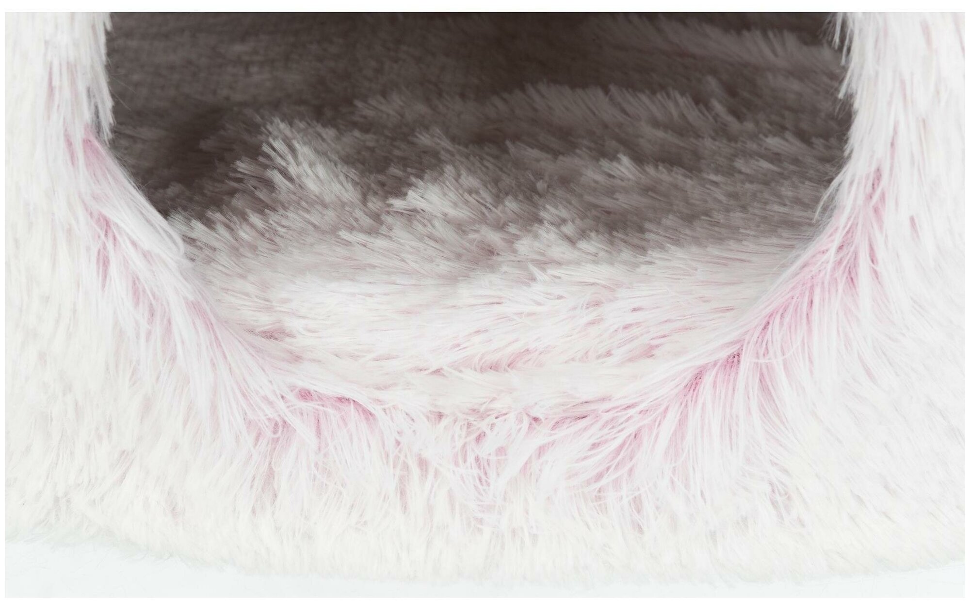 Trixie Домик для кошки Harvey, 73 см, белый-розовый - фото №2