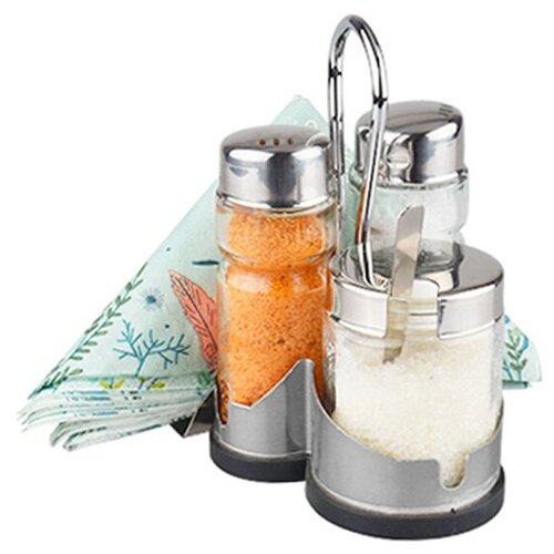 Набор для специй на подставке Viatto S1605N