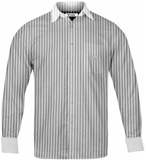Школьная рубашка TUGI, размер 140, бежевый