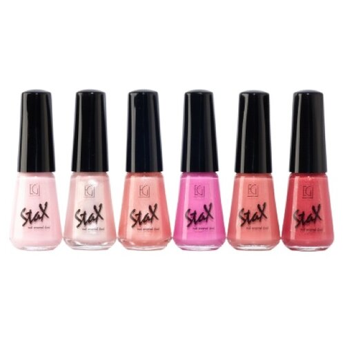 Stax набор лаков для ногтей Nail enamel, 6 мл, 10 stax набор лаков для ногтей nail enamel 6 мл 31