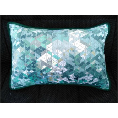 Подушка декоративная 57х38см с мини-кантом на крошке ППУ от DumnichMebel.