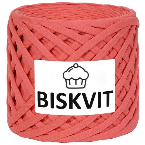 Трикотажная пряжа Biskvit Коралл трикотажная пряжа biskvit ягодный