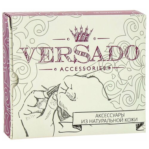 фото Versado зажим для денег vd133 brown