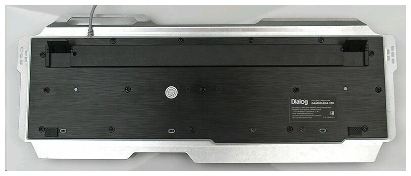 Игровая клавиатура Dialog GAN-KATA KGK-25U с RGB-подсветкой компьютерная клавиатура клавиатура для киберспорта