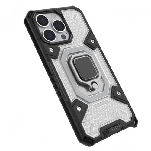 Honeycomb Armor Противоударный чехол с защитой камеры и кольцом для iPhone 12 Pro Max honeycomb armor противоударный чехол с защитой камеры и кольцом для iphone 13 pro max