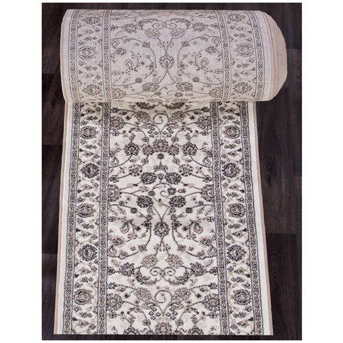 Ковер VALENCIA DELUXE - Дорожка Кремовый, Классический, Россия (120 см. на 2500 см.)