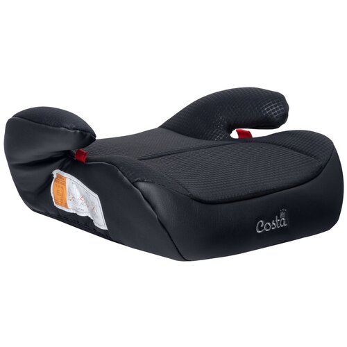 Автокресло детское бустер Costa CS-005 (Черный эко-кожа)