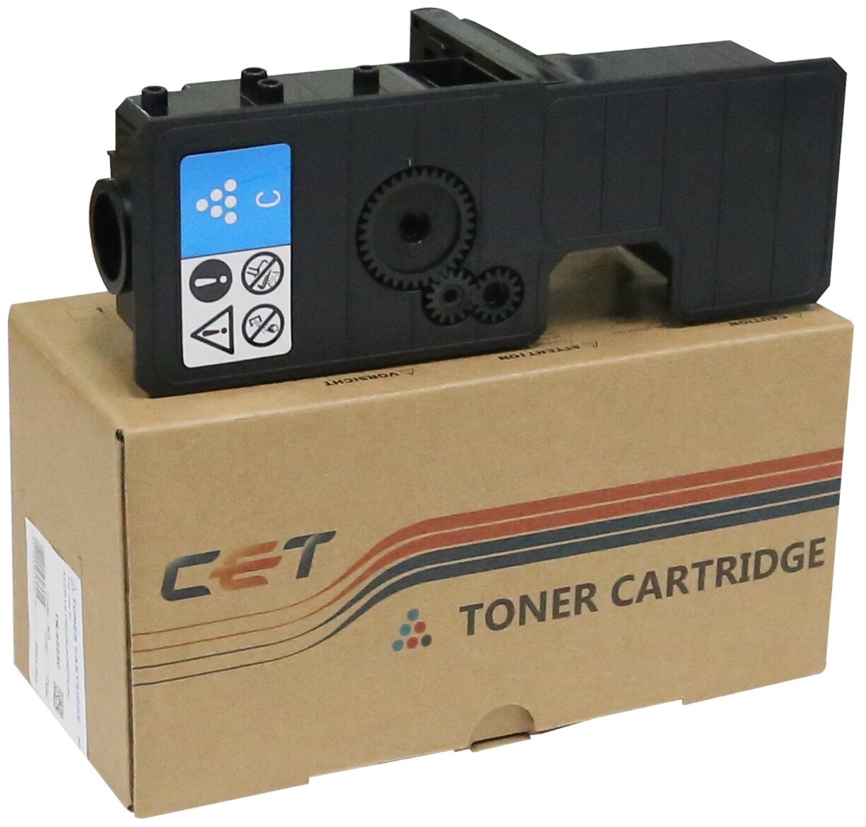 Картридж лазерный Static Control 002-08-LK5220C TK5220C голубой 1200стр. для Kyocera Ecosys M5521cdn