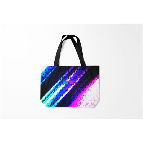 фото Сумка-шоппер / 46х35 см / геймерам / fortnite and marsmello burnettie