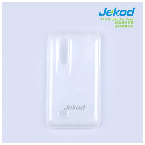 Чехол силиконовый для LG Optimus 3D / P920 Jekod (Clear) чехол mypads puloka and classic для lg optimus 3d p920