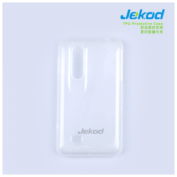 Чехол силиконовый для LG Optimus 3D / P920 Jekod (Clear)