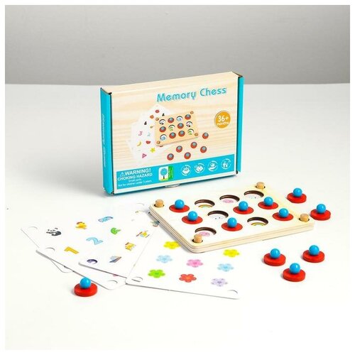 Детская развивающая игра «Мемори» 13 5 × 18 5 × 2 8 см детская развивающая игра мемори 13 5х18 5х2 8 см 1 шт