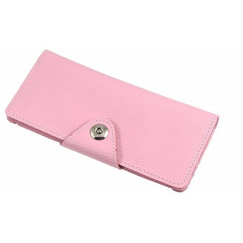 фото Кошелек женский из натуральной кожи, маленький бумажник для денег, портмоне на каждый день розовый cro-x-67-331 нет бренда