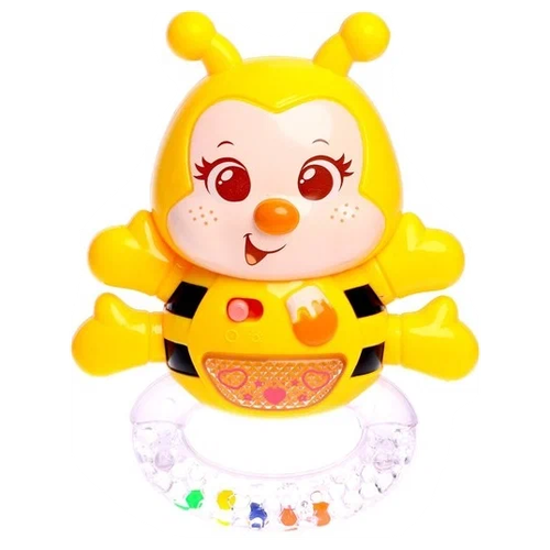 Развивающая игрушка Zabiaka Весёлая пчёлка 7258280, желтый развивающая игрушка zabiaka весёлая пчёлка 7258280 желтый