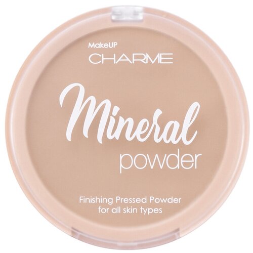фото Charme пудра компактная mineral 1 шт. 03 песочный 8 г