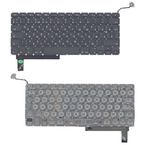 Клавиатура для ноутбука Apple A1286 с SD Mid 2009 - Mid 2012 большой ENTER 1238₽