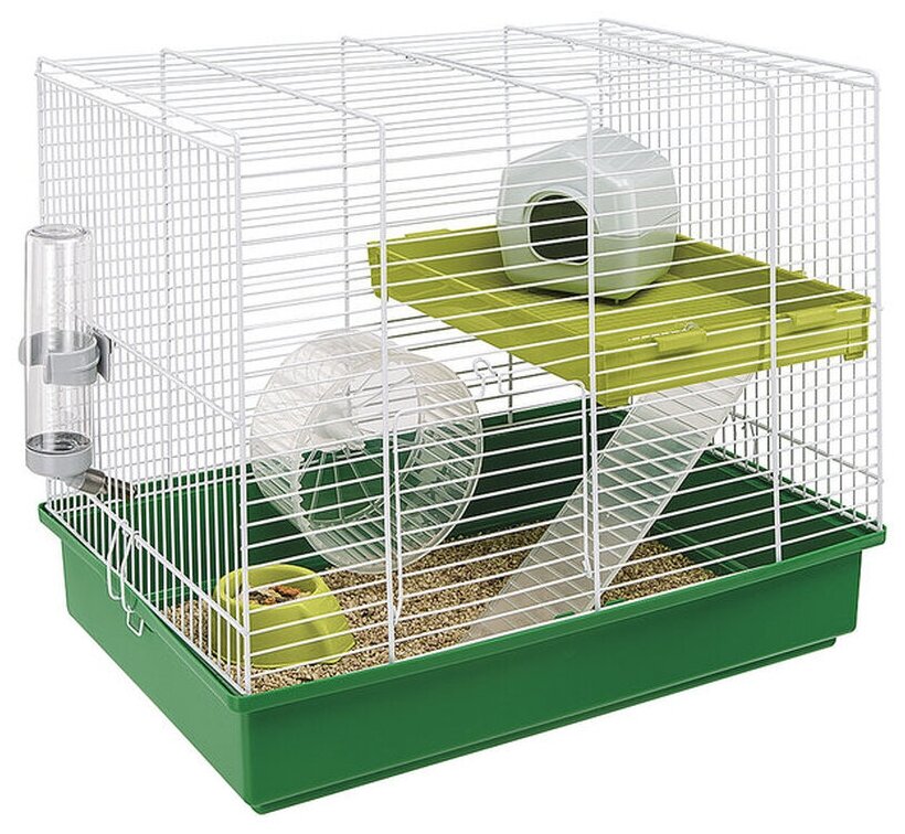 Ferplast Клетка Hamster Duo для хомяков (46*29*37,5 см) - фотография № 2