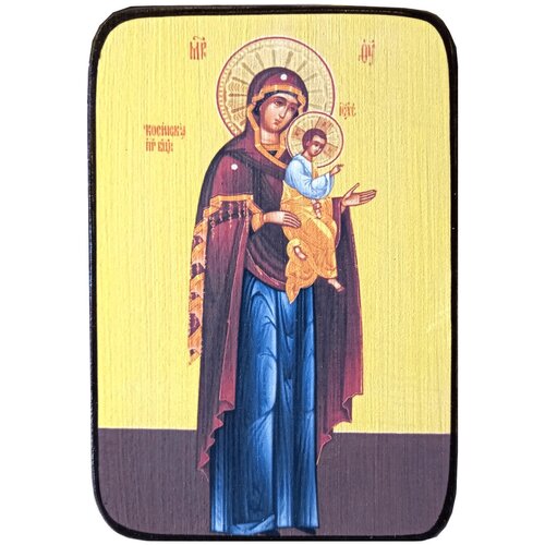 Икона Косинская Божией Матери, размер 6 х 9 см