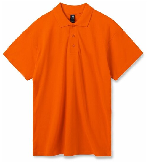 Поло Sols, размер 46-48, оранжевый