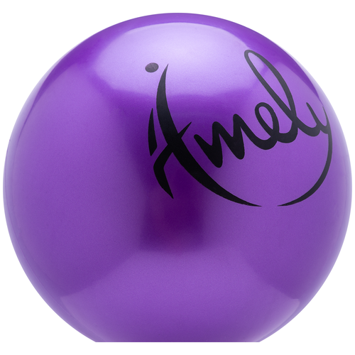 фото Мяч для художественной гимнастики amely agb-301 15 см, фиолетовый