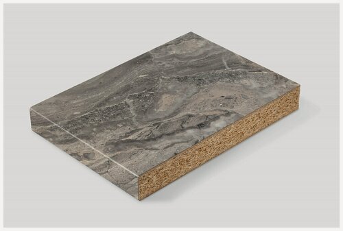 Изображение товара Столешница для кухни Egger 2600х600x38мм. Цвет - Мрамор Чиполлино серый