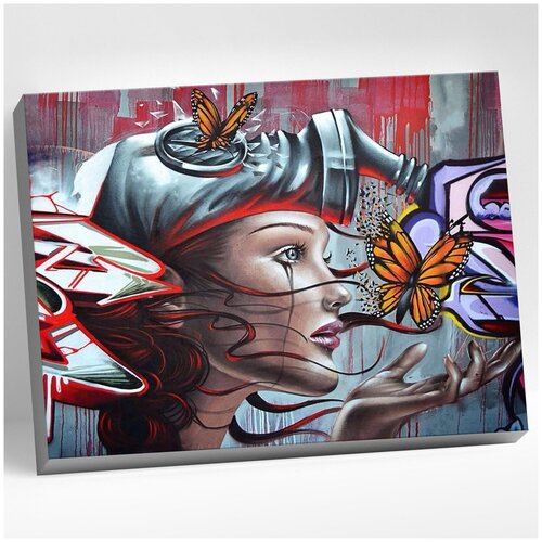 Molly Картина по номерам 40 × 50 см «Стрит-арт граффити» 24 цвета molly картина по номерам 40 × 50 см поп арт в стиле граффити 24 цвета