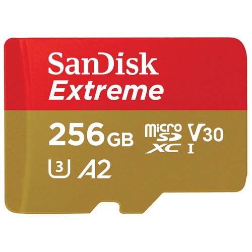 SanDisk Карта пямяти microSDXC 256GB SanDisk UHS-I A2 C10 V30 U3 Extreme 160MB/s for Mobile Gaming