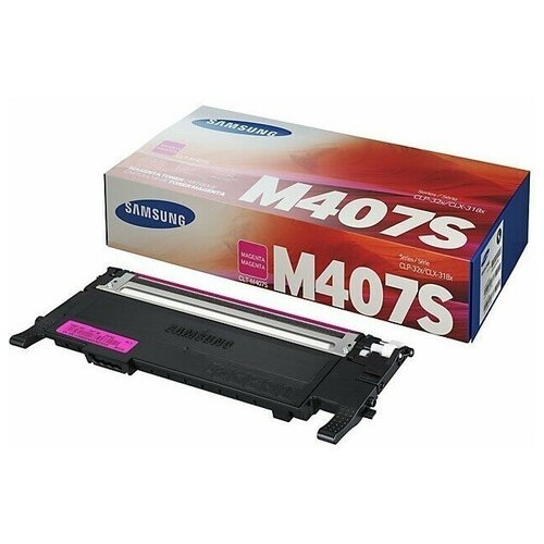 Картридж Samsung Magenta (CLT-M407S) картридж solution print clt m407s