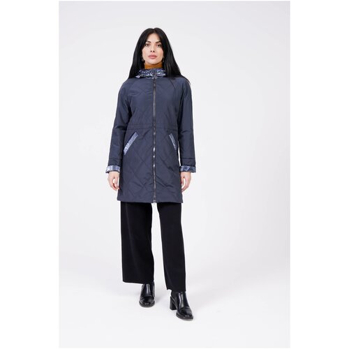 фото Куртка maritta, размер 46(56ru), синий
