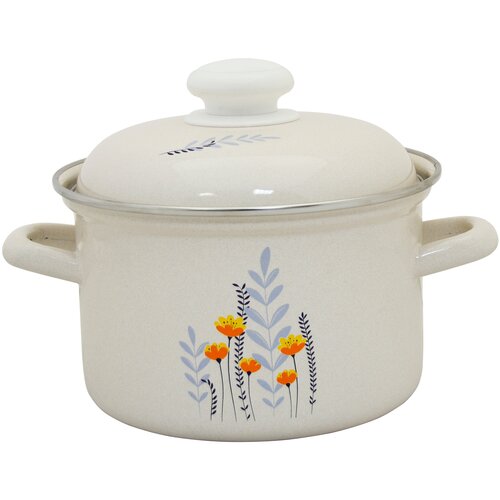 Кастрюля эмалированная 3л «Норвежский лес» С-1612АП2/6Жм