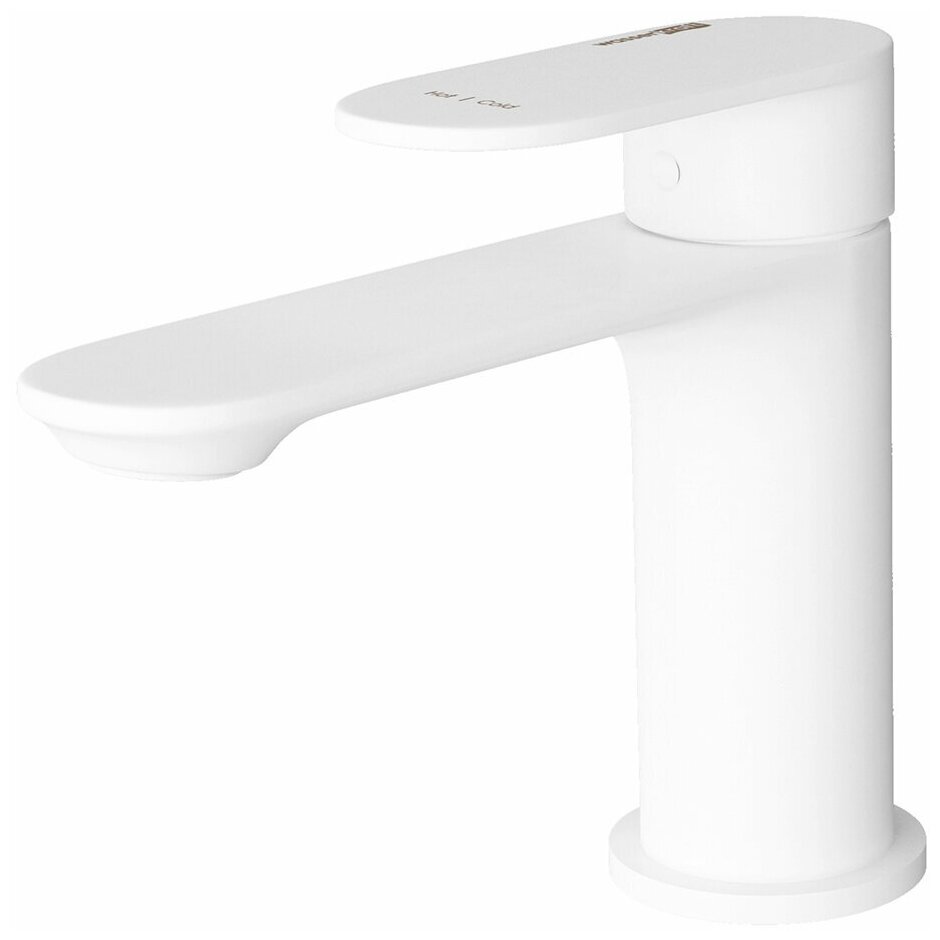 Смеситель для раковины, белый, WasserKRAFT Mindel 8503