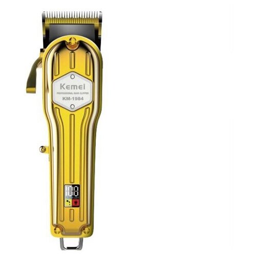 Машинка для стрижки Kemei KM-1984 золотой 261000₽