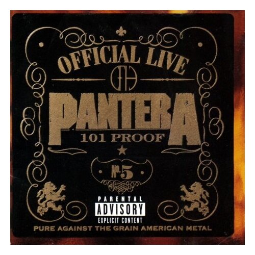 Компакт-Диски, EastWest Records America, PANTERA - Official Live: 101 Proof (CD) компакт диски eastwest sarah brightman fly cd