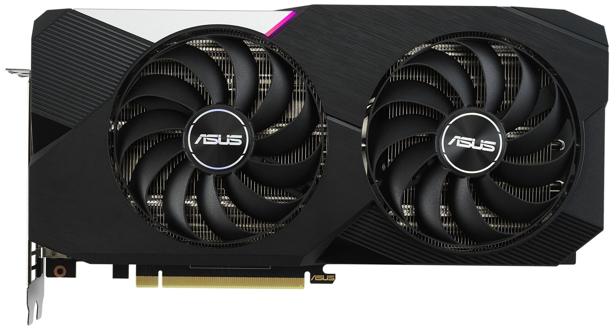 Видеокарта Asus PCI-E 4.0 DUAL-RTX3060TI-8G-V2 LHR NVIDIA GeForce RTX 3060Ti 8192Mb 256 GDDR6 1665/14000 HDMIx2 DPx3 HDCP Ret