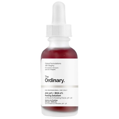 The Ordinary Кислотный пилинг для лица / Кровавый пилинг AHA 30% + BHA 2% Peeling Solution, 30 ml