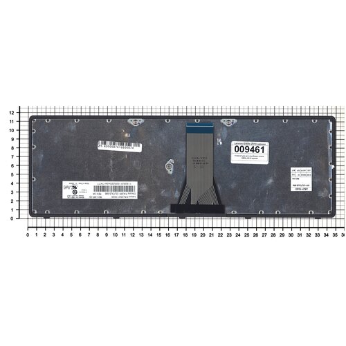 Клавиатура для ноутбука Lenovo IdeaPad Flex 15 S510p черная с рамкой 100000₽