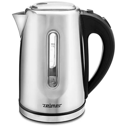 Чайник ZELMER ZCK7924 INOX чайник электрический zelmer zck8023 inox