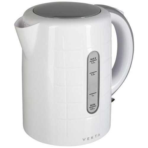 VEKTA KMP-1707 Чайник БелыйСерый 165400₽