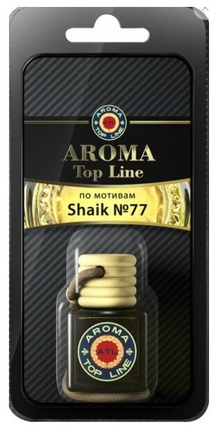 Ароматизатор На Зеркало Aroma Top Line №23 Shaik №77 Бутылочка AROMA TOP LINE арт. 4603726059282