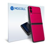 Пленка защитная MOCOLL для задней панели Samsung Galaxy Z Flip 3 Металлик Розовый - изображение