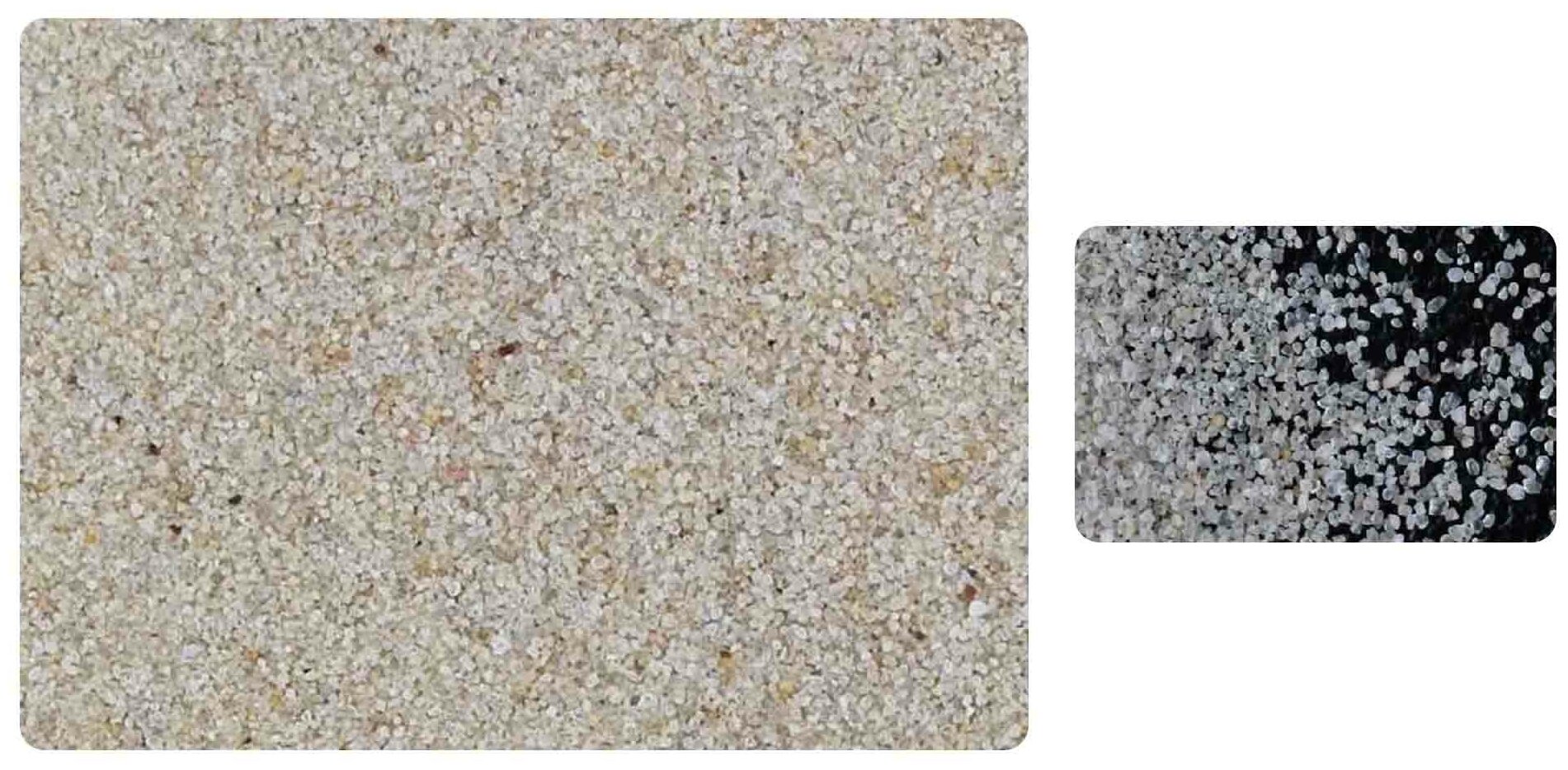 Кварцевый песок для пескоструя, пескоструйных работ, пескоструйный песок (ВС 050-1, фр. 0,1-0,5 мм), 7 кг. - фотография № 1