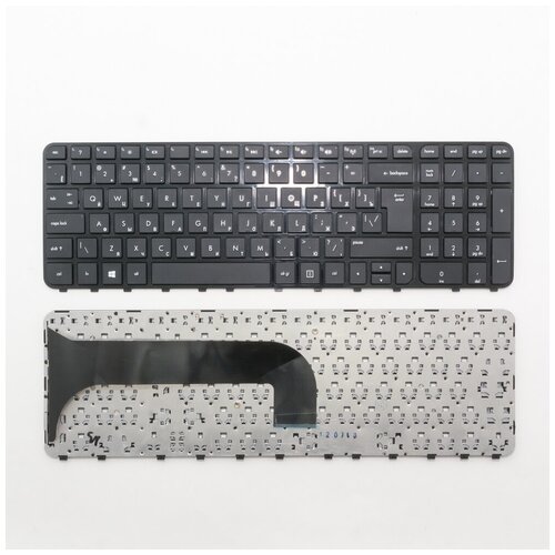 Клавиатура для ноутбука HP Pavilion m6-1000 черная с черной рамкой 120000₽