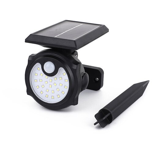 Фонарь светильник уличный SH-1705D 26COB на солнечной батарее с датчиком движения