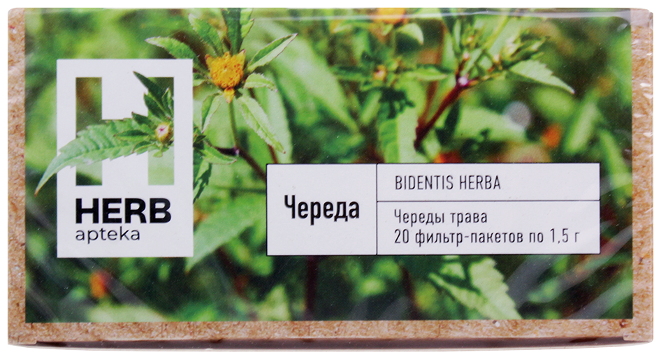 Herb Череда трава 1,5 г фильтр-пакетики 20 шт