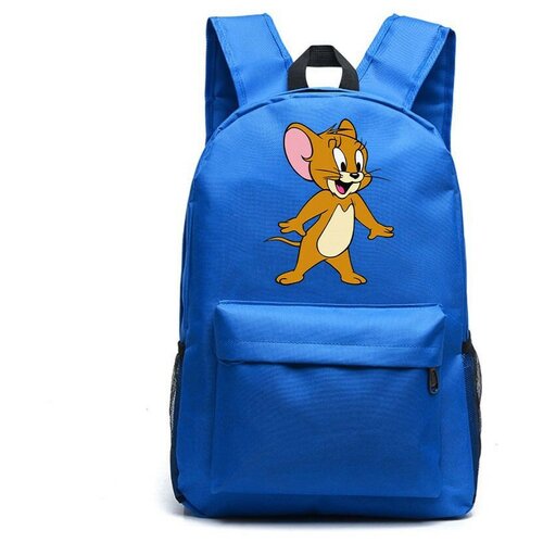 Рюкзак Мышонок Джерри (Tom and Jerry) синий №1 рюкзак мышонок джерри tom and jerry белый 1