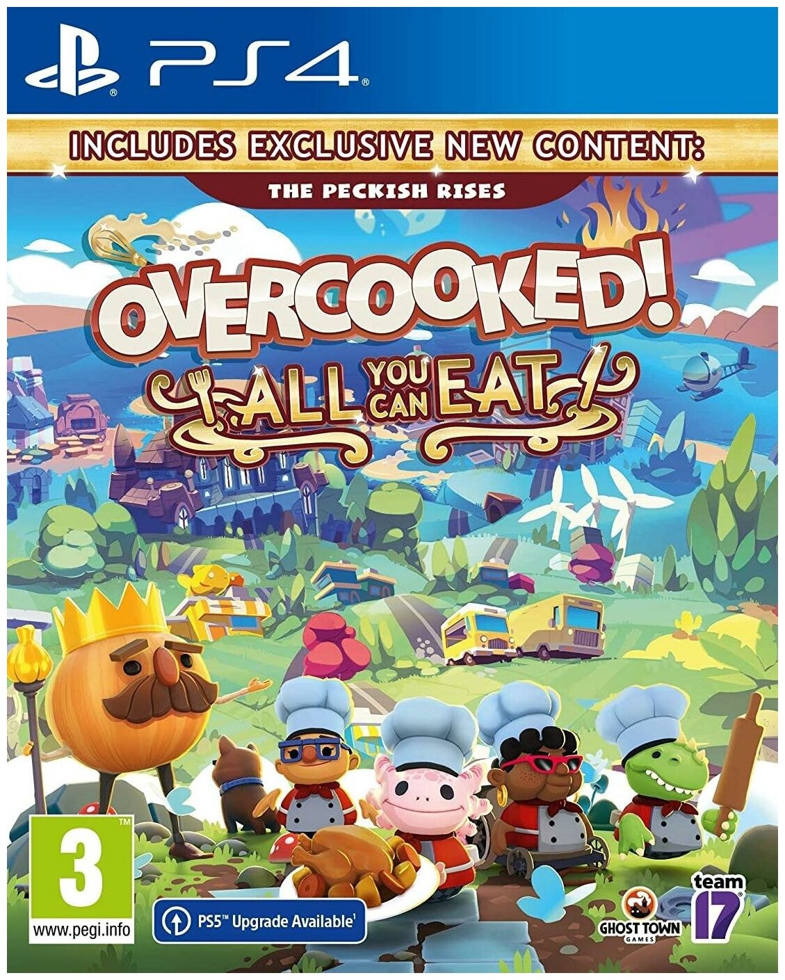 Overcooked: All You Can Eat (Адская кухня) Русская версия (PS4/PS5)