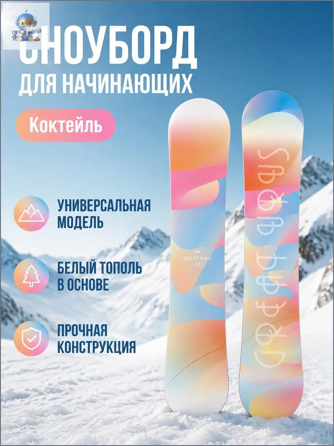 Сплитборд, SKU-202608201730-01