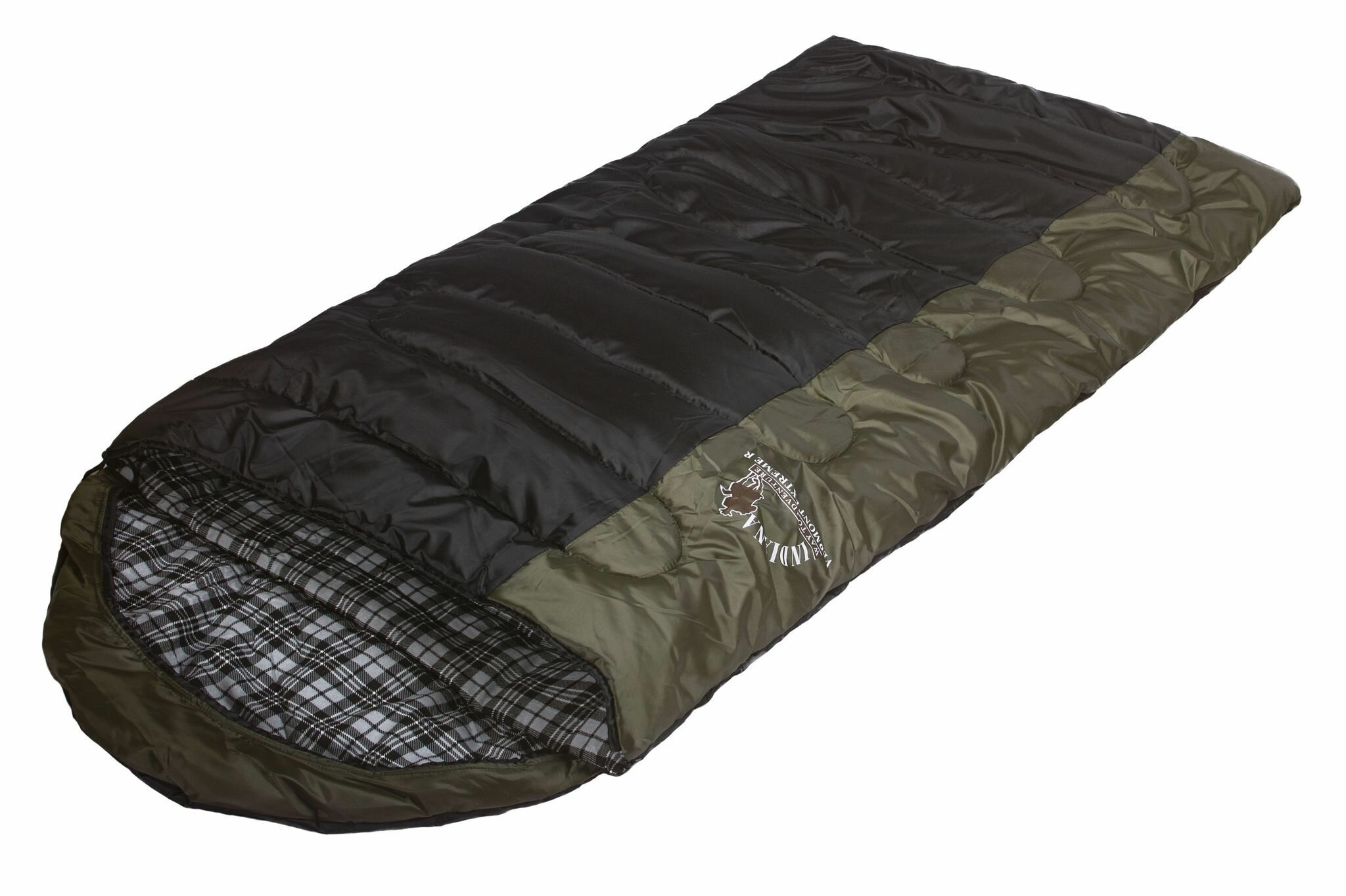 Спальный мешок VERMONT EXTREME L-zip от -27 С (с подголовником 230x90см) 394-476